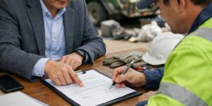 清運業者簽合約